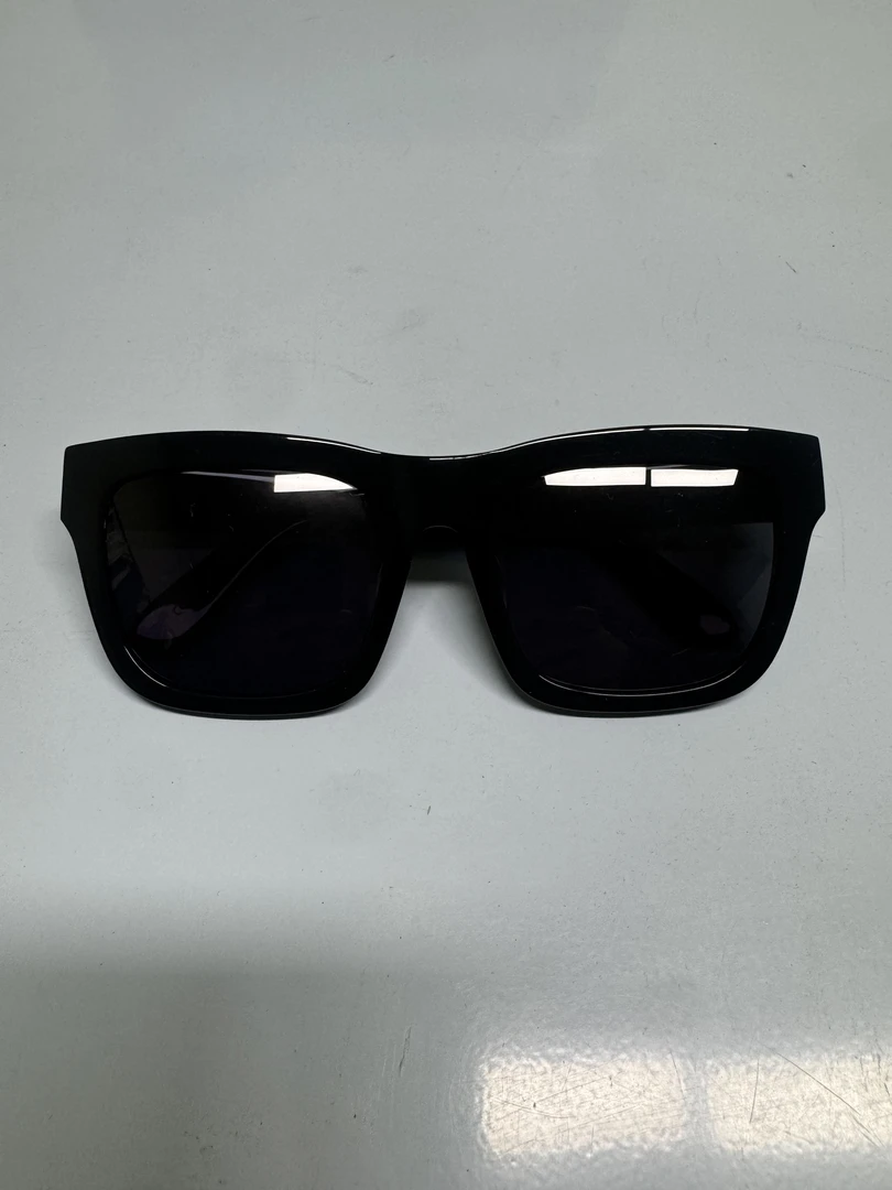 福利区-37610-（黑镜）时尚复古男女通用大黑方框太阳镜遮阳墨镜