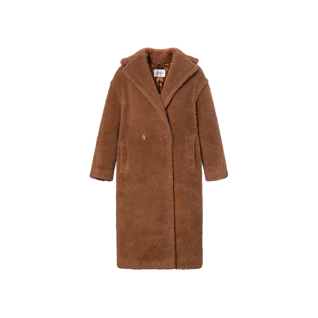 未使用 MaxMara 奢邦/MaxMara/TEDDY泰迪熊长款休闲翻领大衣
