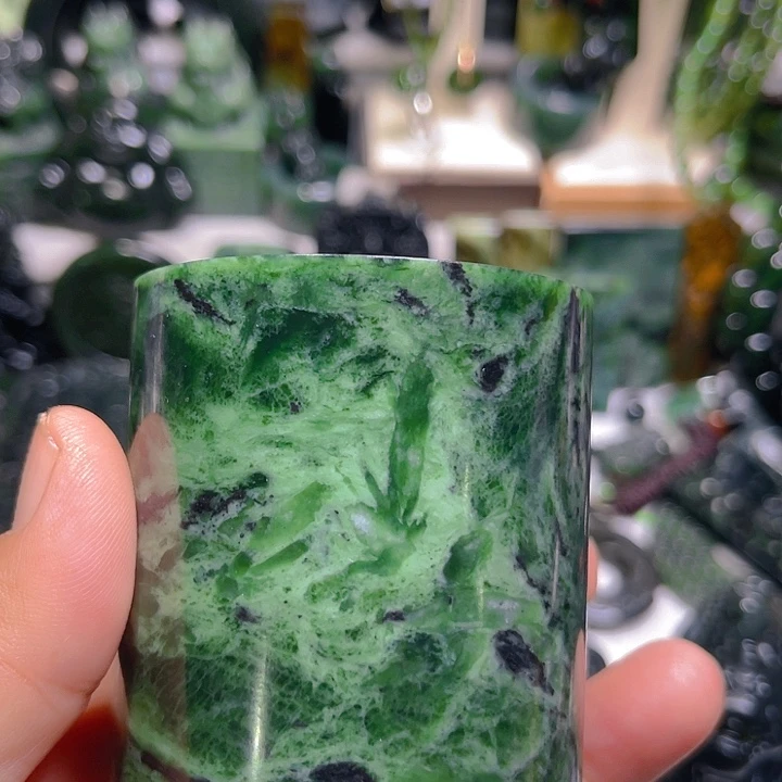 蛇纹石玉未镶嵌泰山玉