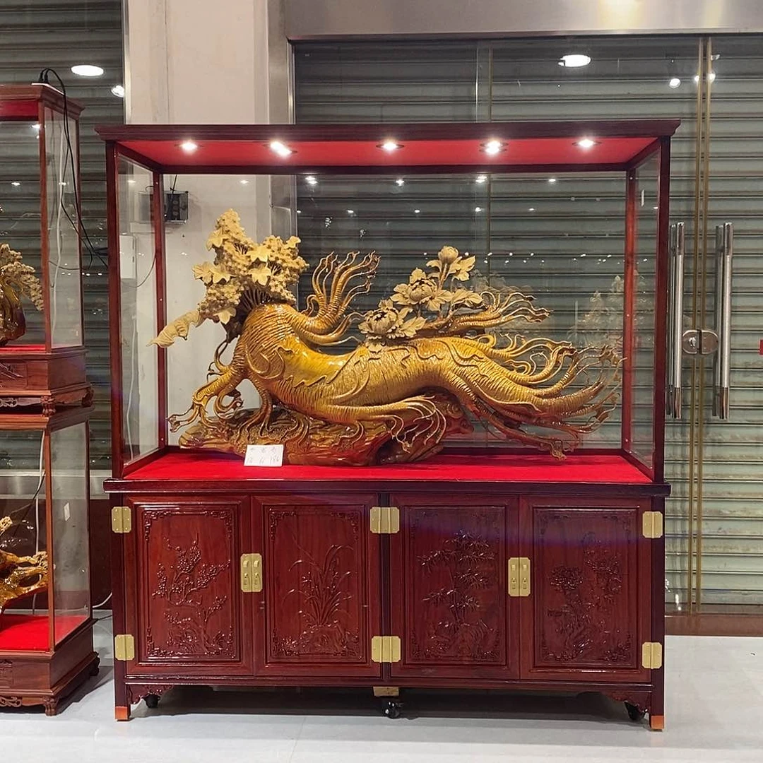 金丝楠穿****子金丝楠小叶桢楠摆件
