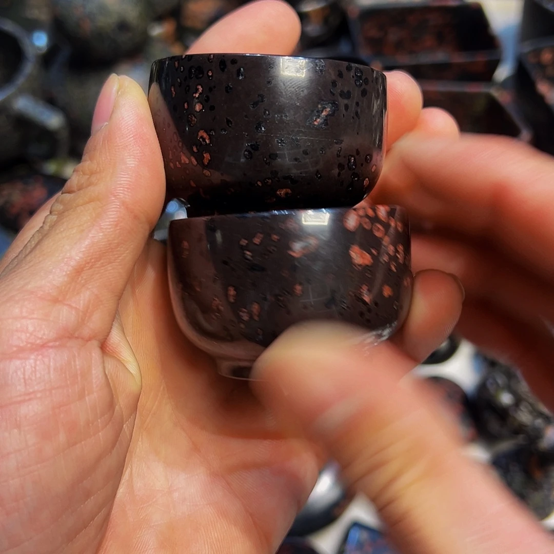 梅花玉鱼缸石茶周边微瑕不退不换