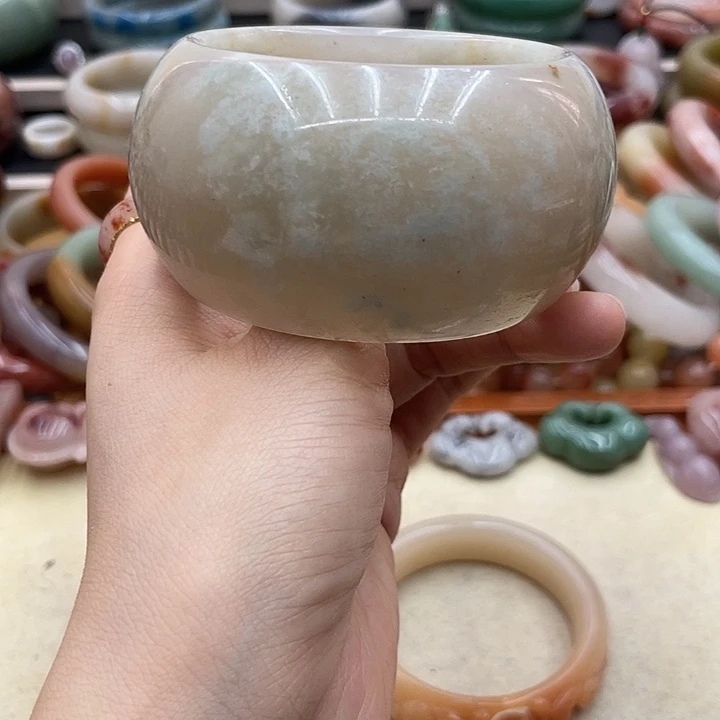 石英质玉圈口58未镶嵌