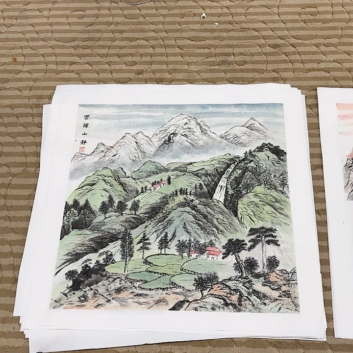 国画花鸟的翅膀和翅膀是一样长