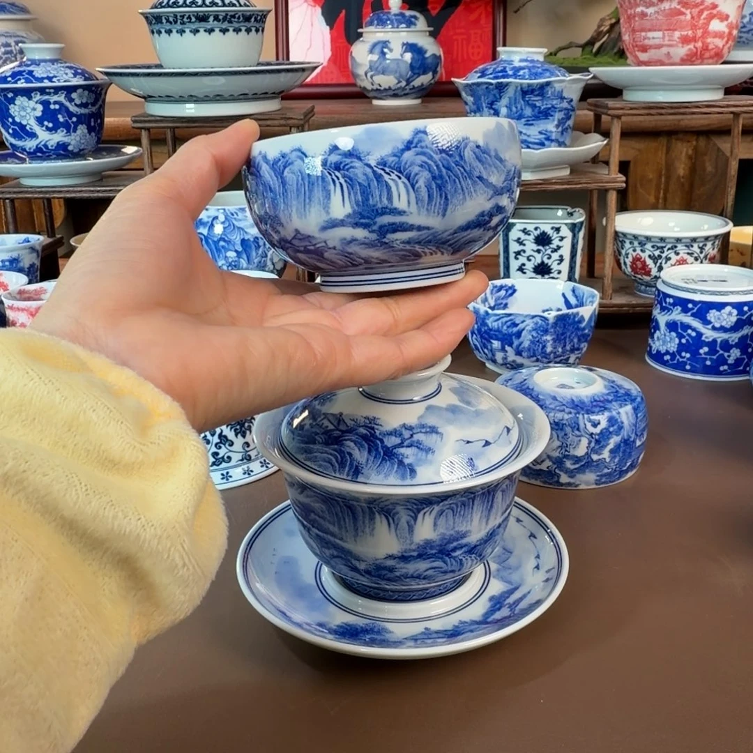 景德镇陶瓷手工手绘