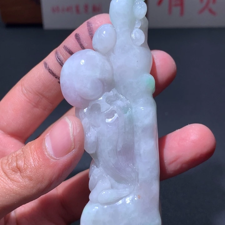 翡翠未镶嵌颈饰保真天然a货翡翠
