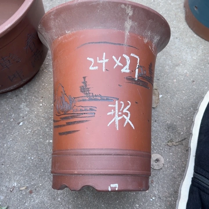 紫砂花盆特价清仓