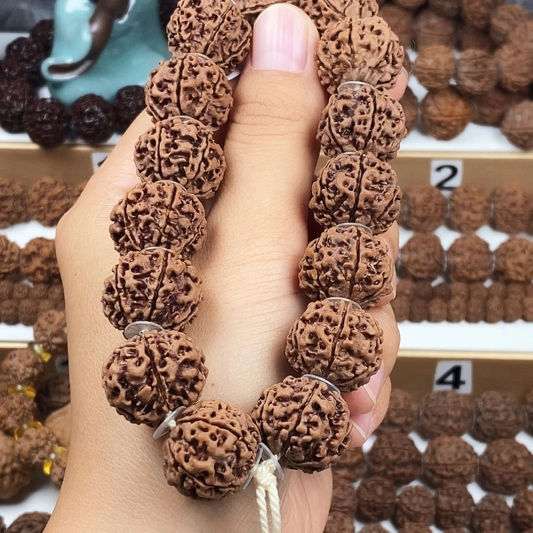 手串金刚菩提精品6瓣蜂窝双龙铁籽