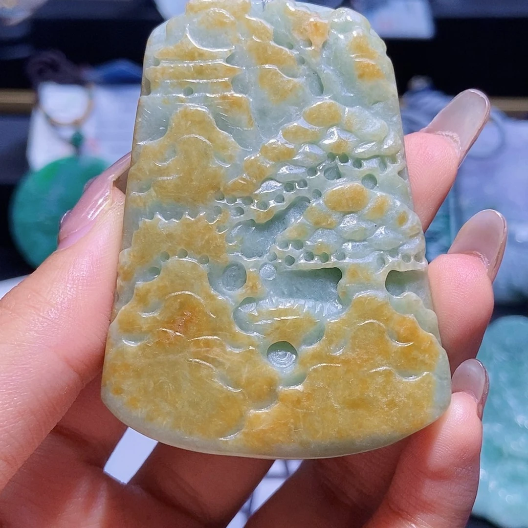 颈饰未镶嵌翡翠翡翠