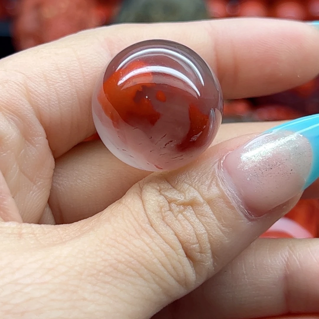 南红玛瑙配饰未镶嵌21mm