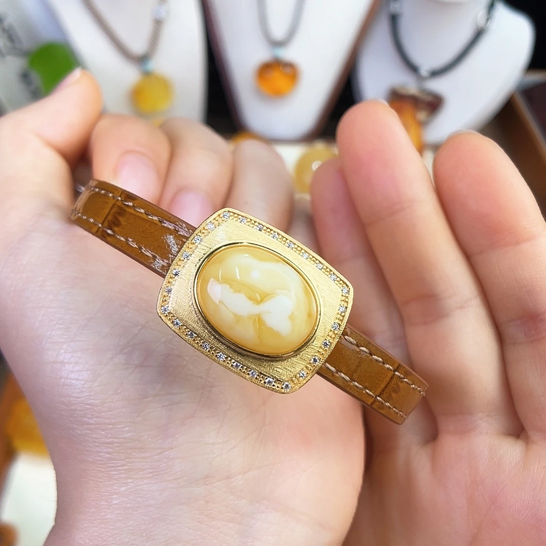 窗***记未镶嵌琥珀珠宝奇石