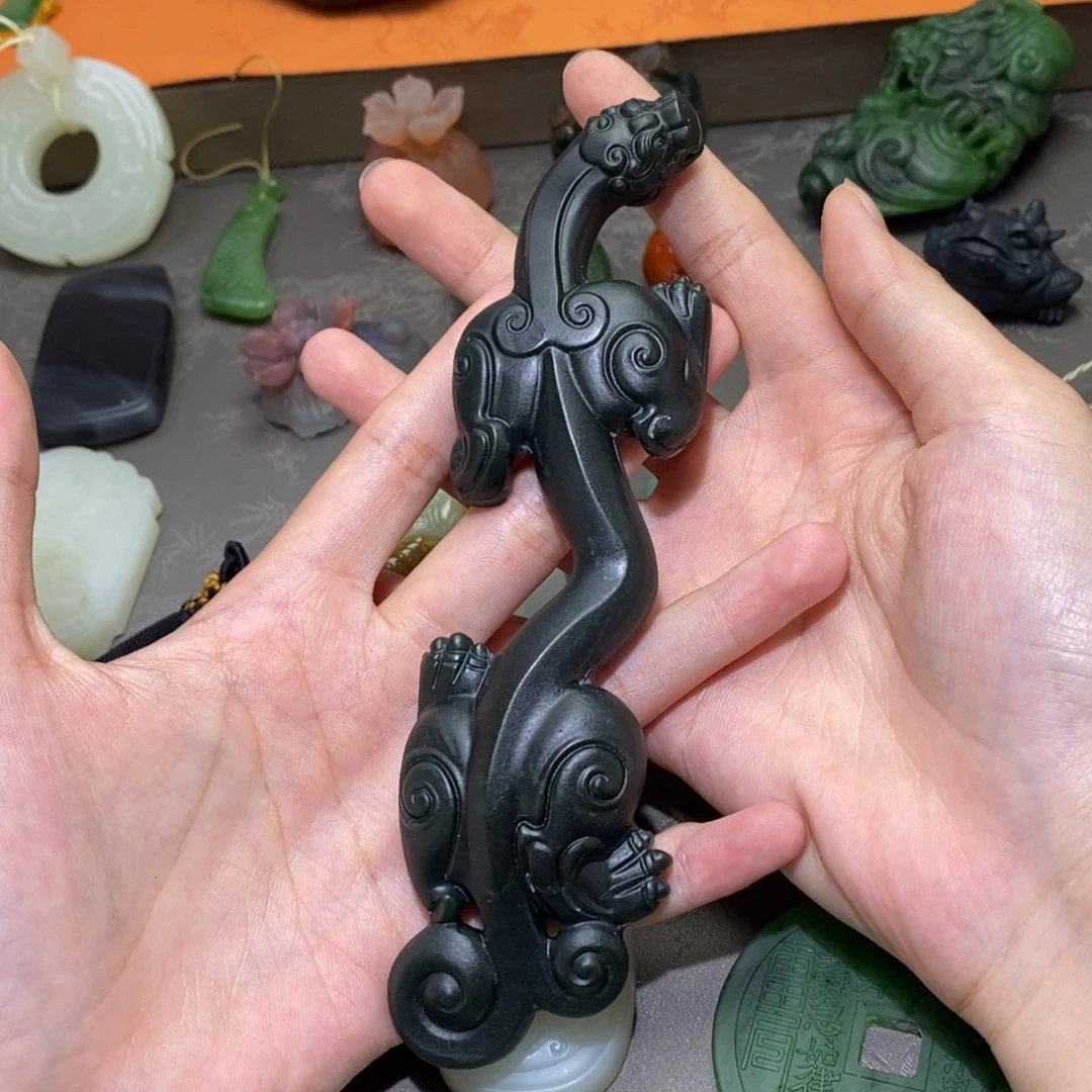 和田玉未镶嵌颈饰摩*霍定制