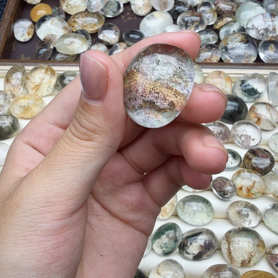 ****梅未镶嵌珠宝半成品水晶