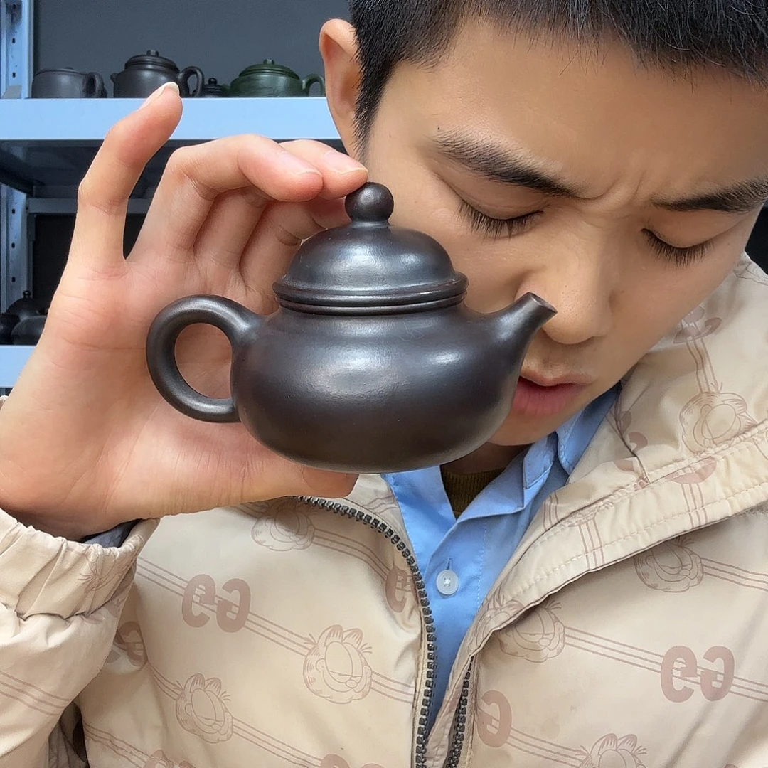 紫砂茶壶民间手艺人全手工制作