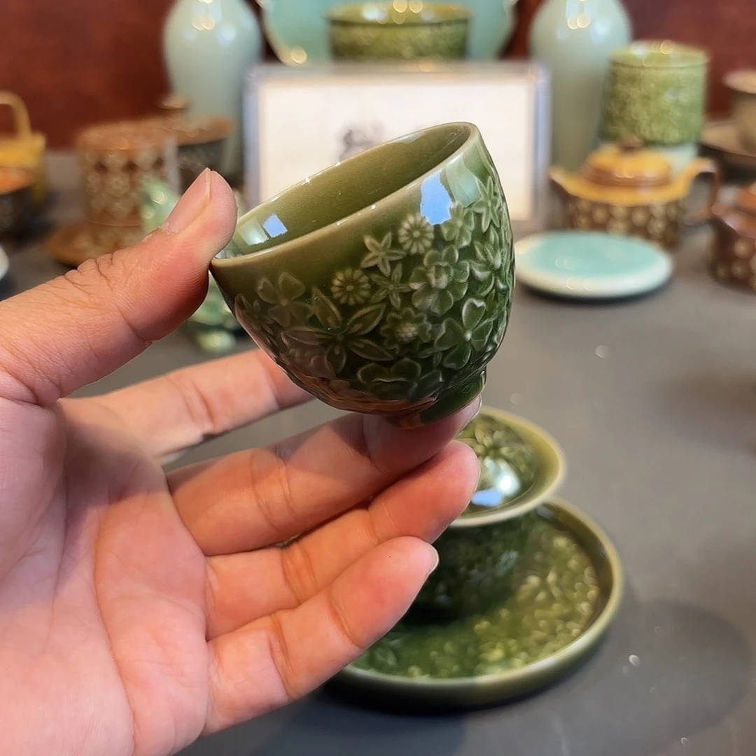 瓷片龙泉青瓷福利青瓷