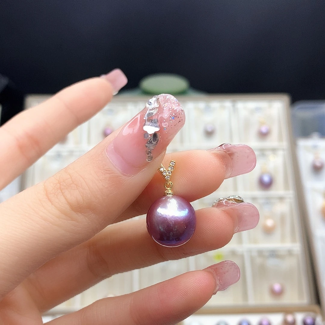 淡水珍珠颈饰合金