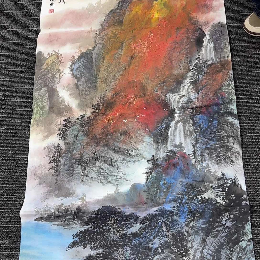 国画国画作品纯手绘