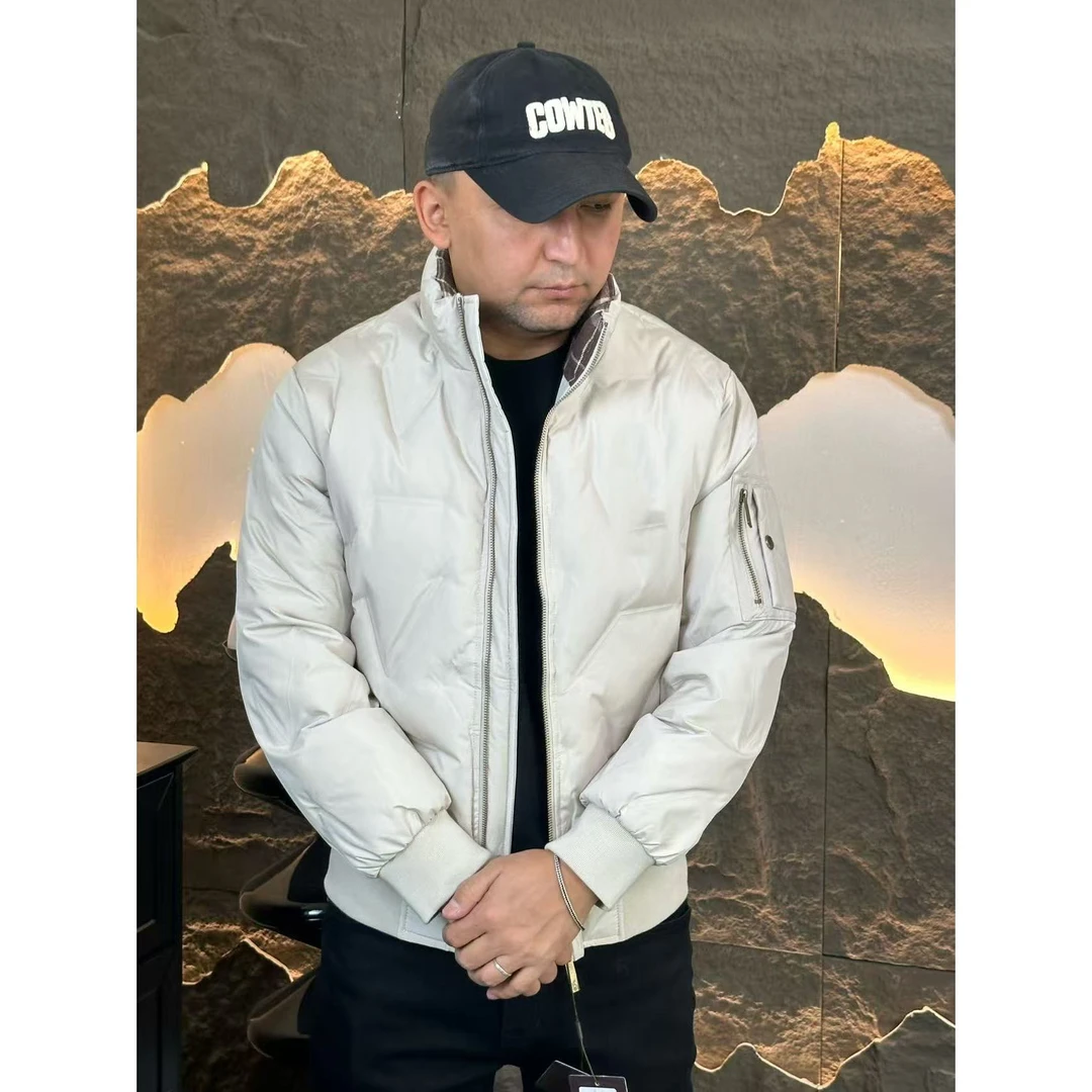 2025款新款丨立领冬季男士棉服休闲保暖经典外套7116