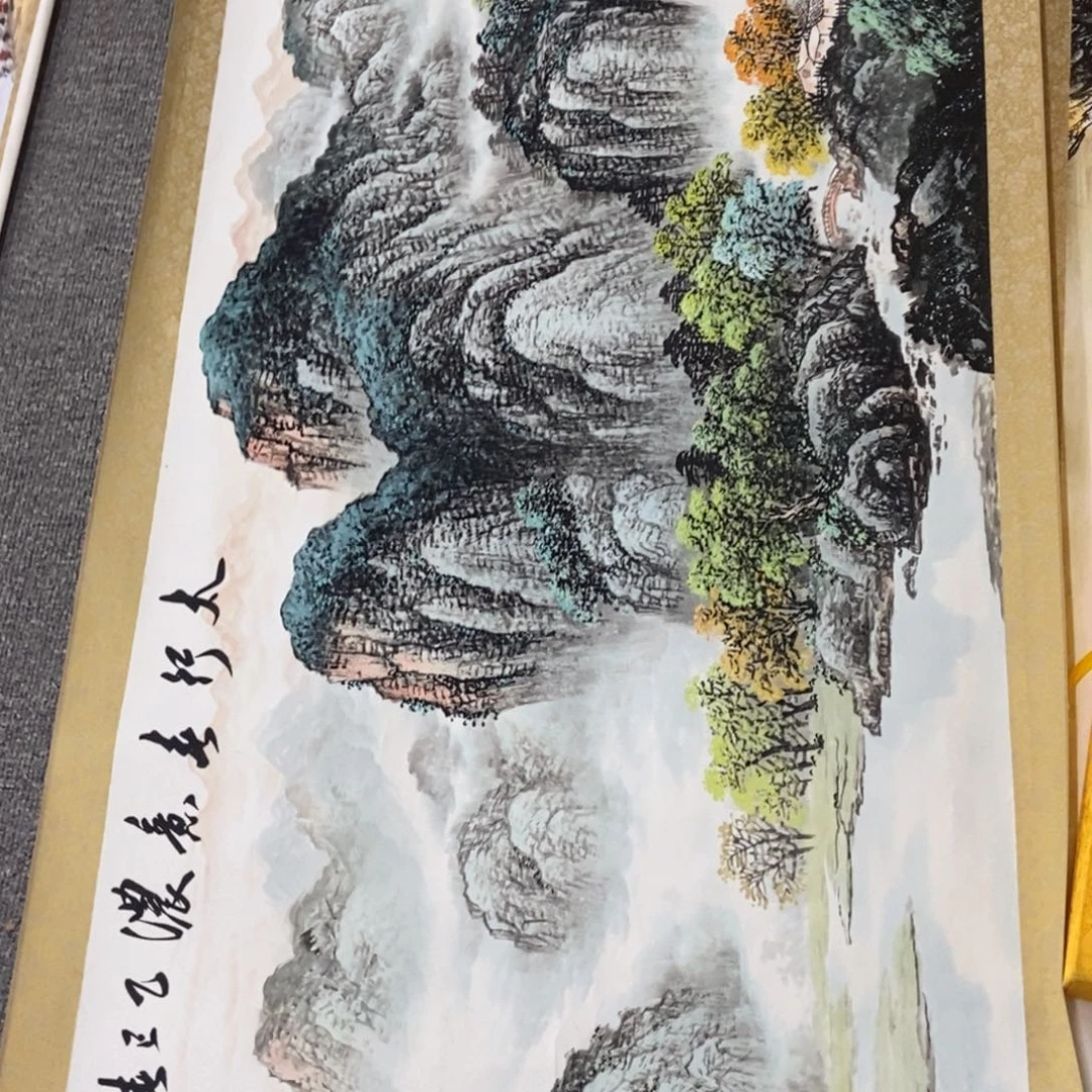 国画老师手笔手绘作品图N