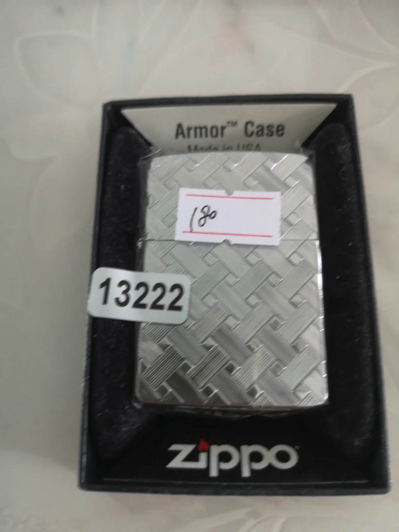 Zippo打火机回血22D格子-13222