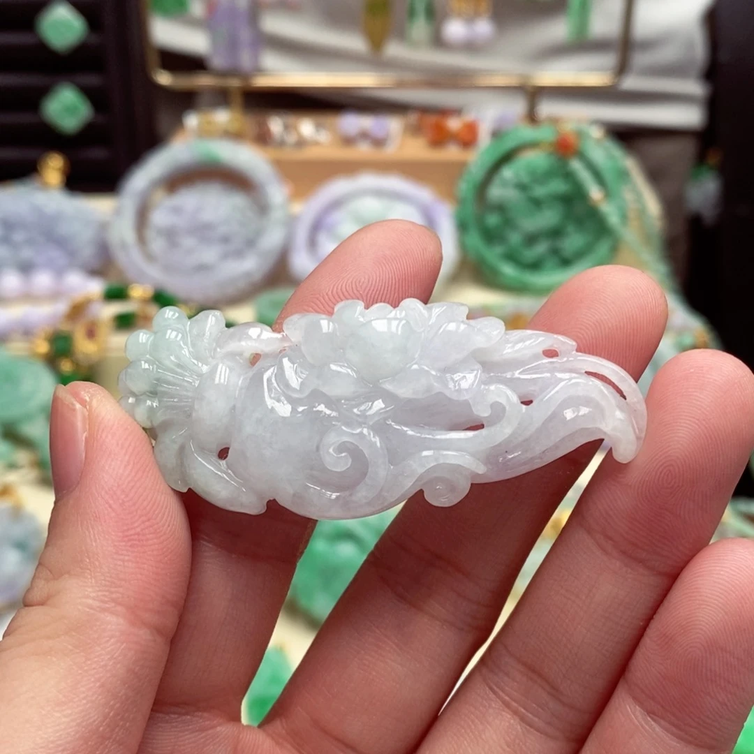 颈饰未镶嵌翡翠翡翠吊坠