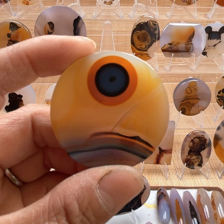 玛瑙/玉髓吊坠(不含链)未镶嵌肖*