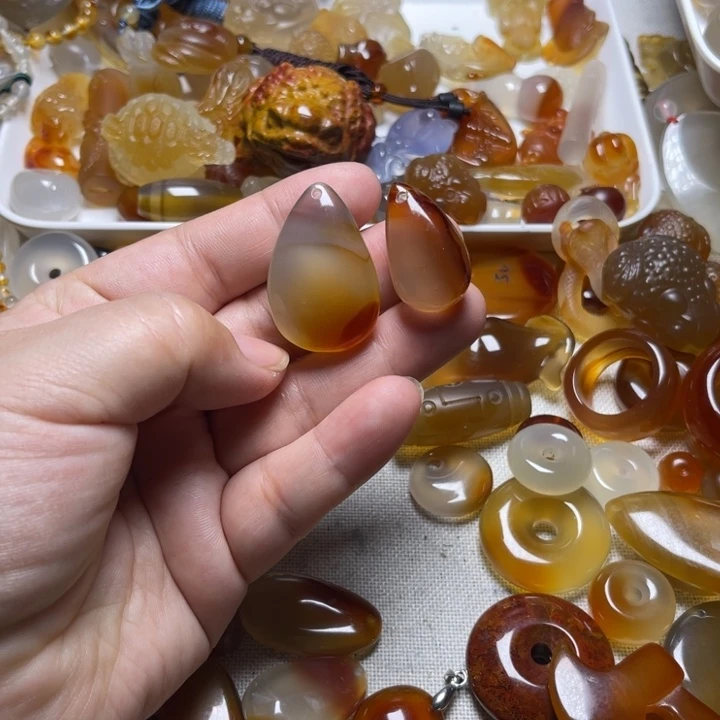 玛瑙/玉髓颈饰未镶嵌a*r0029