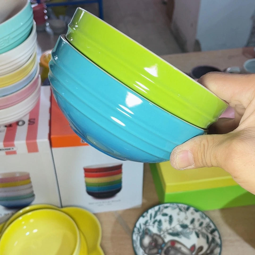 瓷片微瑕陶瓷餐具家用 精品6寸