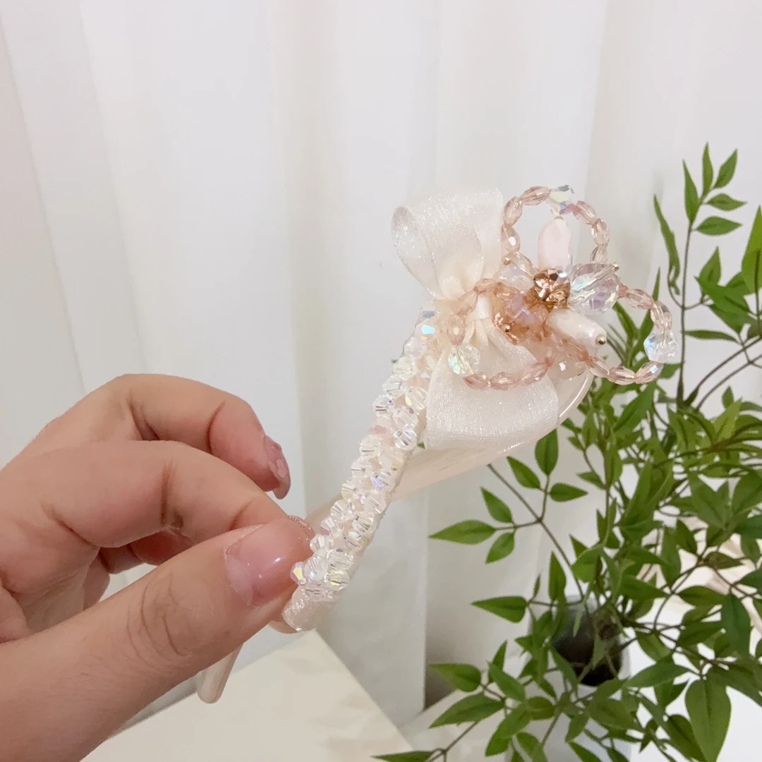 【广岛之恋】纯手工香槟色扭扭夹