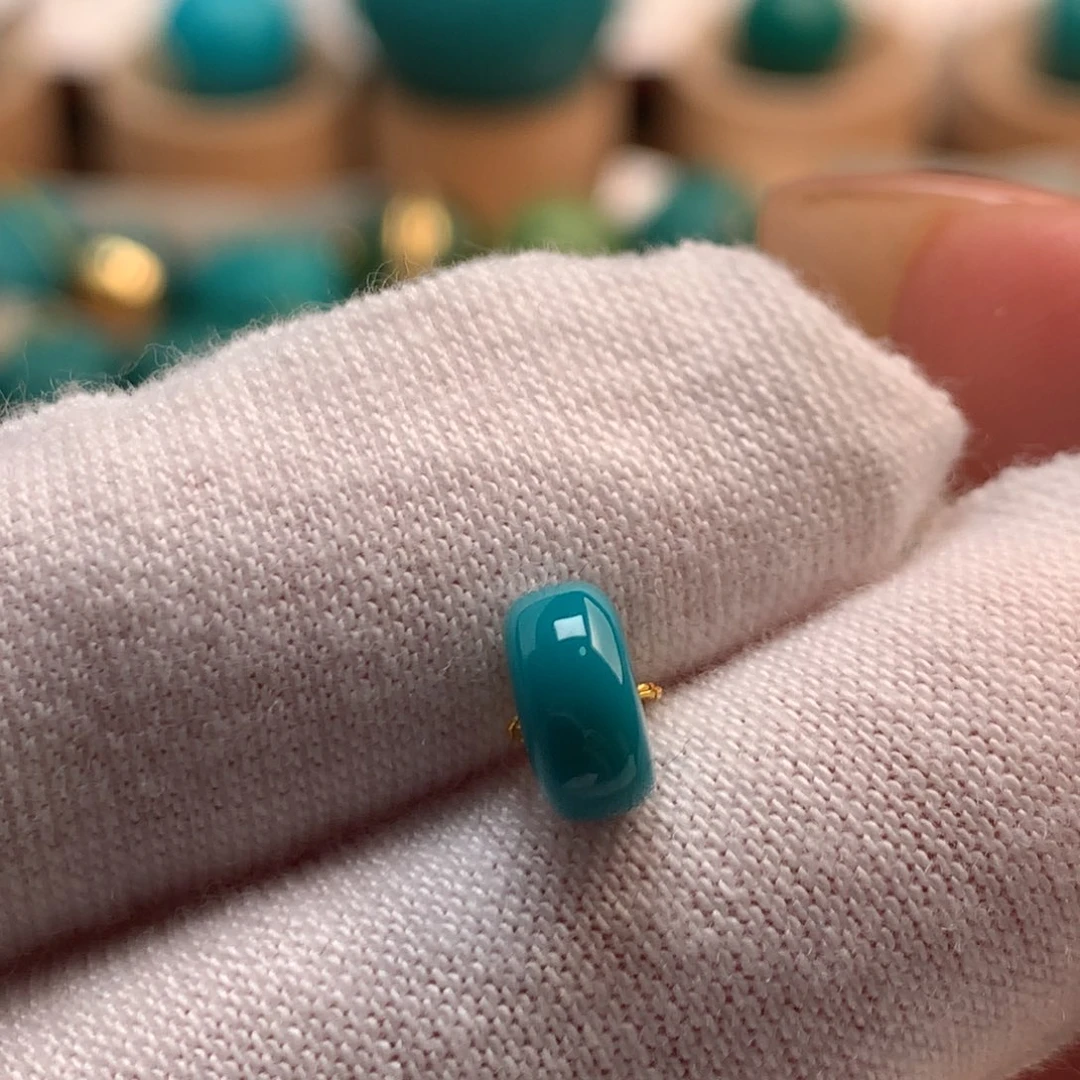 绿松石未镶嵌绿松石7.3mm