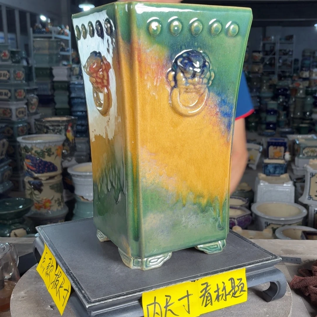 一风堂石湾花盆 内16*32