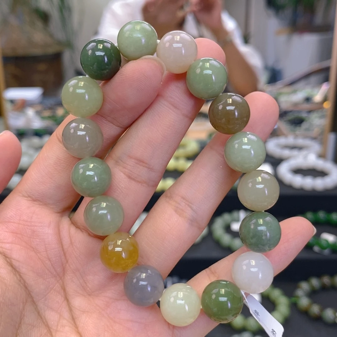 未镶嵌手串和田玉