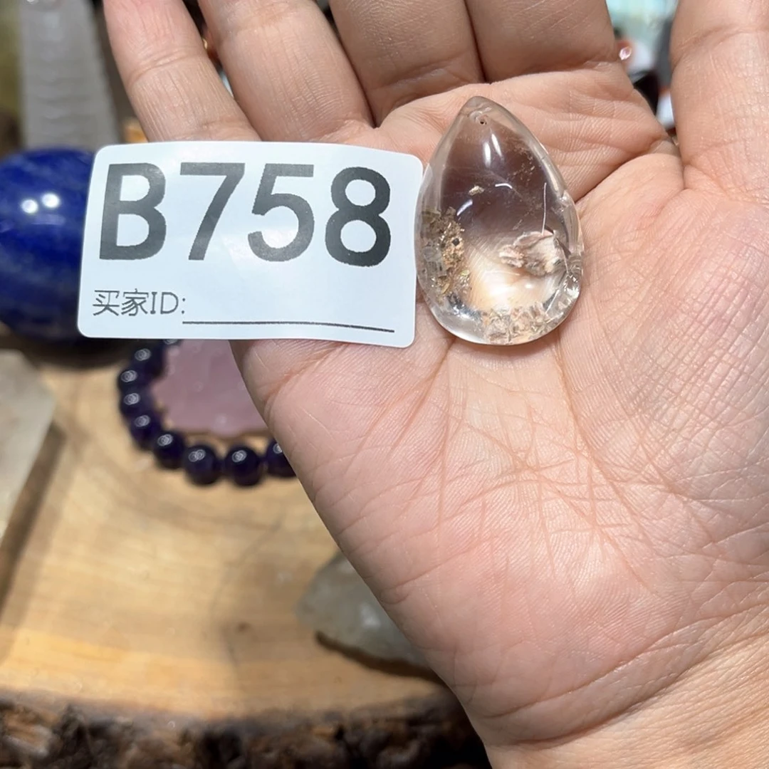未镶嵌珠宝半成品水晶多样性发其一微瑕