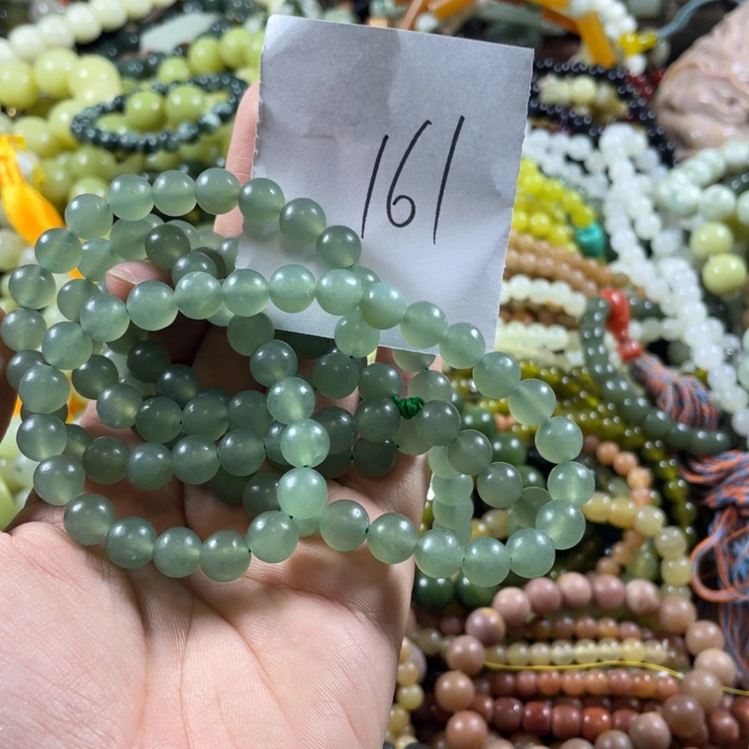 蛇纹石玉未镶嵌手串