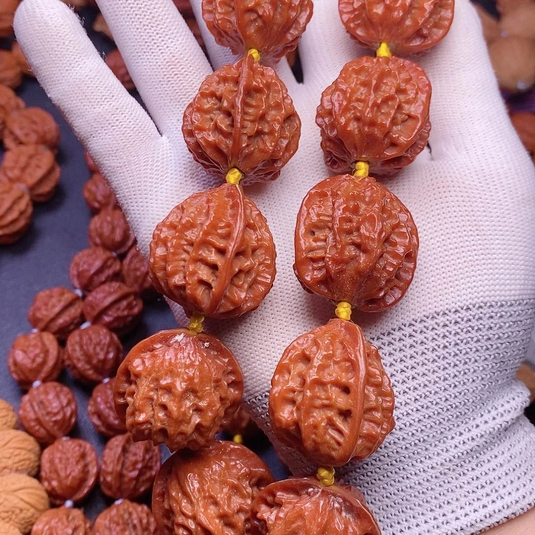 【闪购商品】文玩核桃吊坠火焰纹30