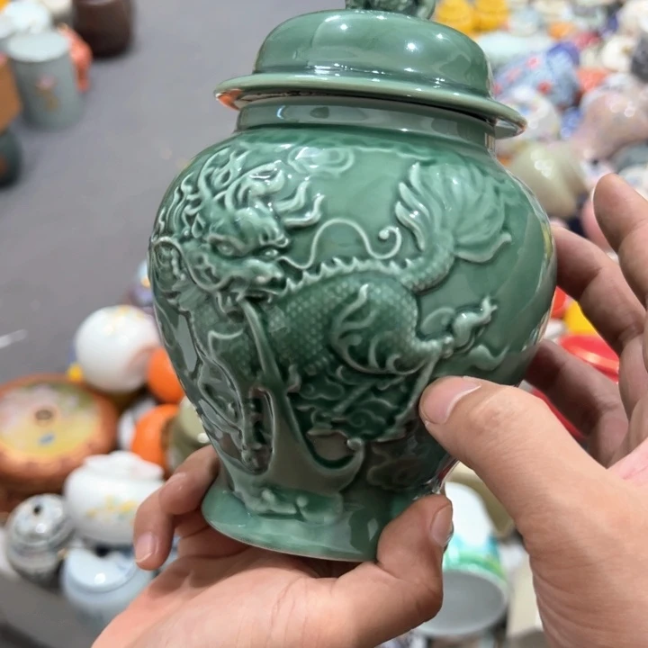 瑕疵福利品陶瓷茶叶罐