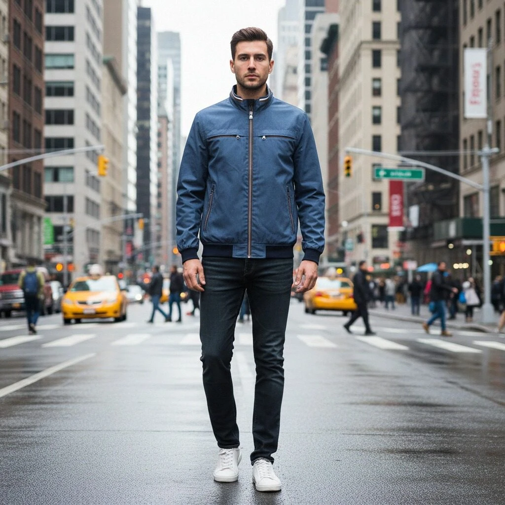 男士户外休闲日常通勤外套030