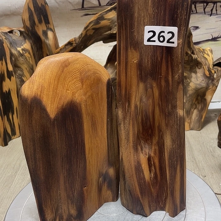 老***闲木直播间木质摆件