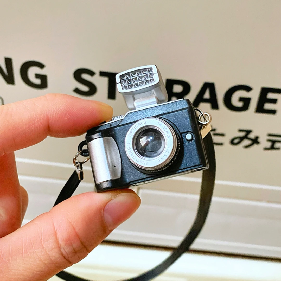 迷你小相机挂件男女学生生日礼物玩具闪光照相机可发声钥匙扣挂件