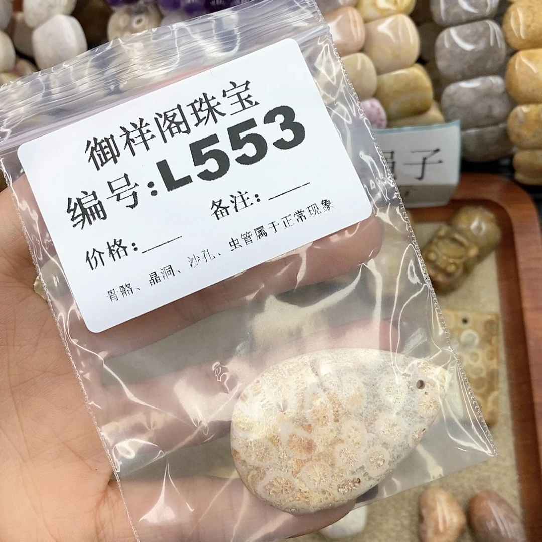 硅化珊瑚（珊瑚玉）L未镶嵌鰍*.