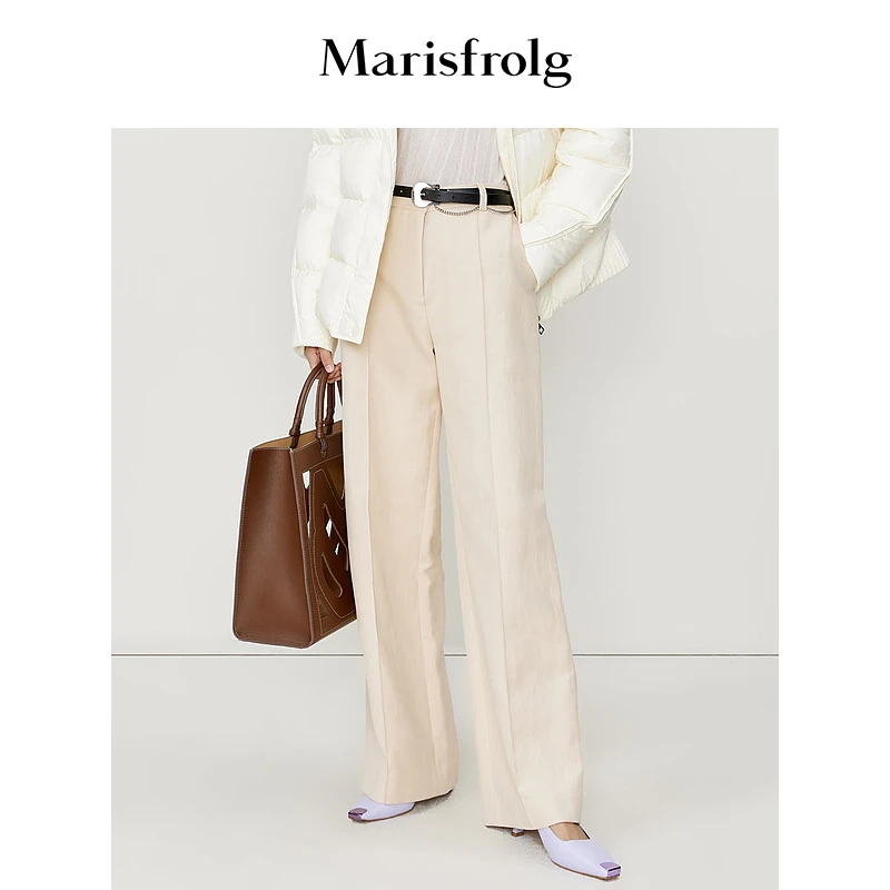 【达人专享】Marisfrolg玛丝菲尔裤子A1CX12995