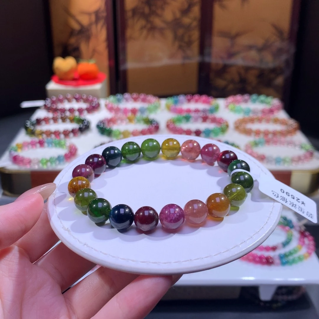 未镶嵌手链碧玺碧玺