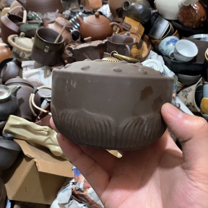 瓷片荷花绽放了我想去了一个多礼拜