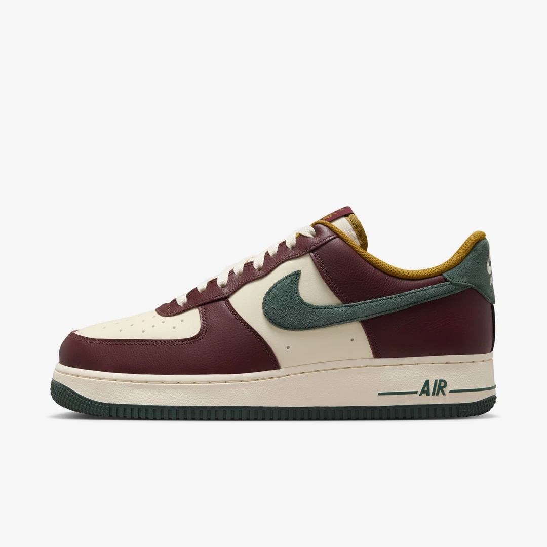 Nike Air Force 1 AF1白褐色复古运动休闲板鞋HQ3612-113