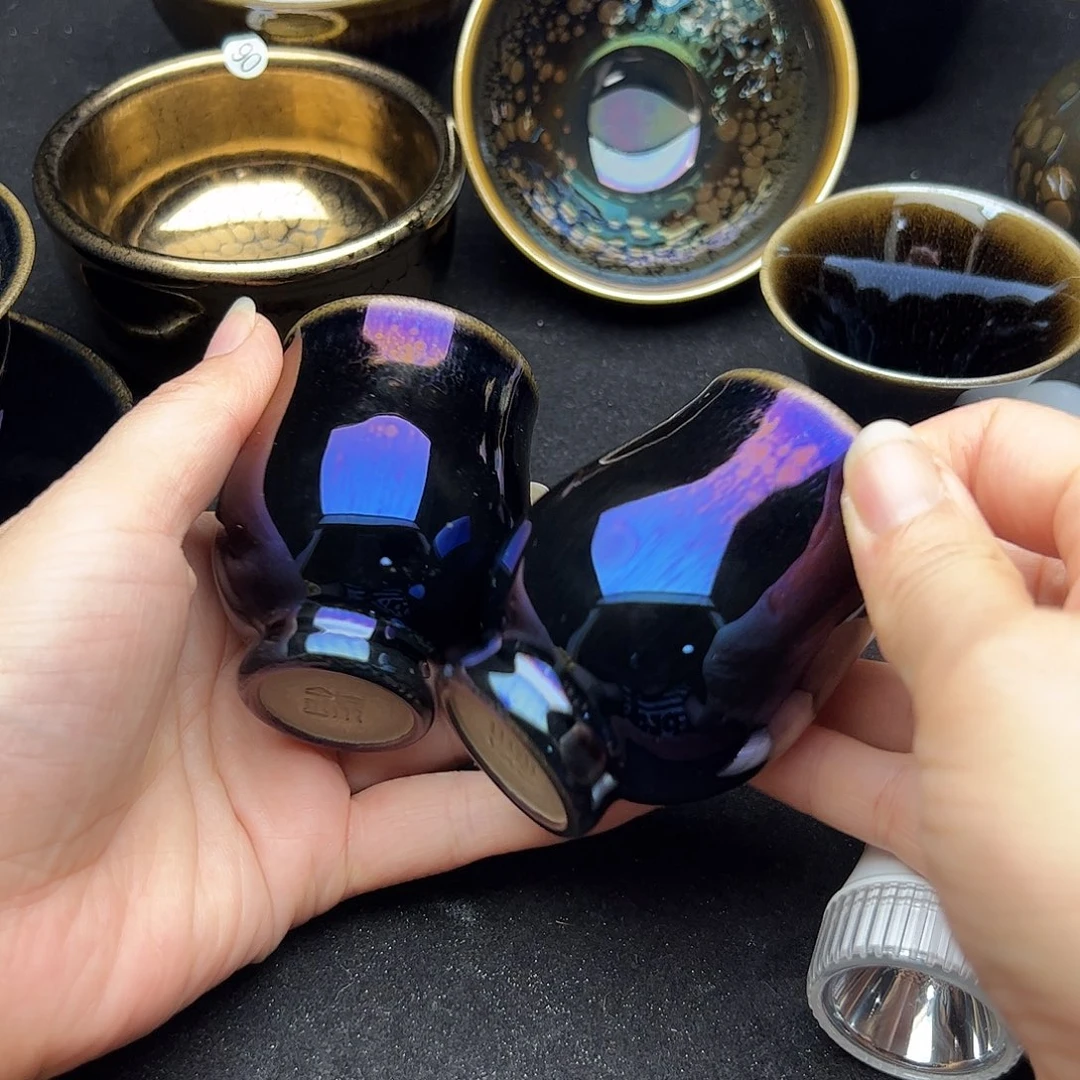 茶盏建窑建盏主人杯
