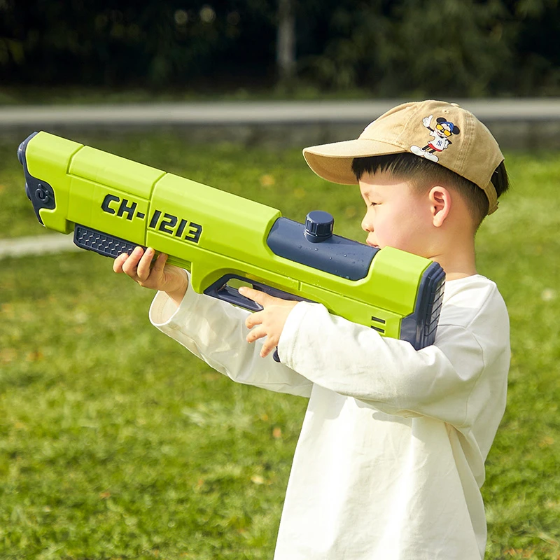 儿童水枪玩具喷水打水仗神器男女孩子网红爆款抽拉式背包水枪