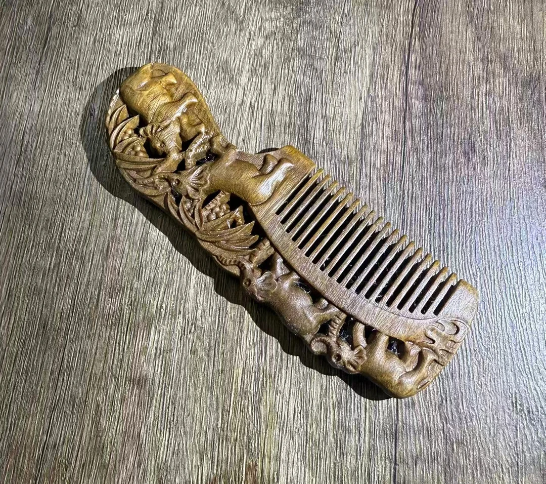 【阿龙中贸贸易】龙哥精选特色工艺品梳子TT15Z031