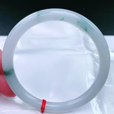 翡翠手镯（圆镯）未镶嵌46号