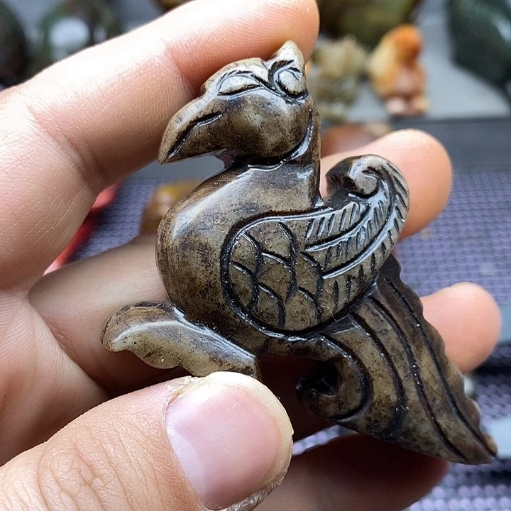 未镶嵌蛇纹石玉颈饰