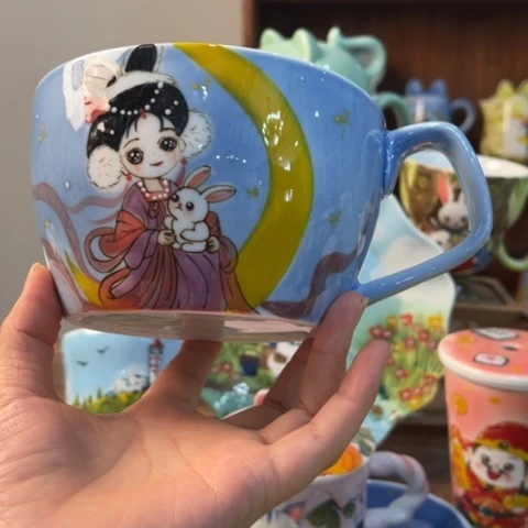 炉景德镇釉下手绘陶瓷