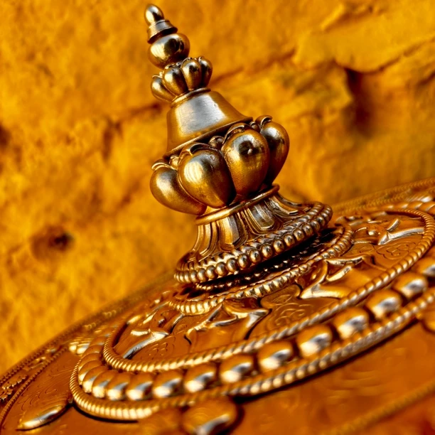 藏式民族工艺铜器转经筒